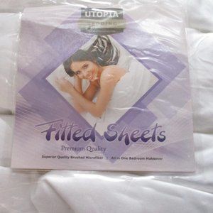 Utopia Bedding Fitted Full Sheets Set of 2